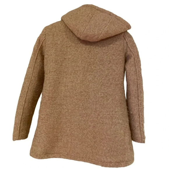 Liu Yuan Fashion Y2K  Pink Tweed Coat hoodie Sz M - Picture 3 of 12